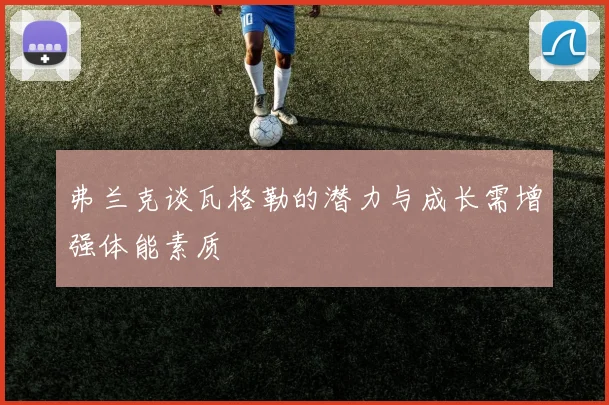 弗兰克谈瓦格勒的潜力与成长需增强体能素质